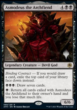 Asmodeus the Archfiend (Promo Pack) [Dungeons & Dragons: Adventures in the Forgotten Realms Promos] | Mindsight Gaming