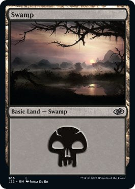 Swamp (105) [Jumpstart 2022] | Mindsight Gaming
