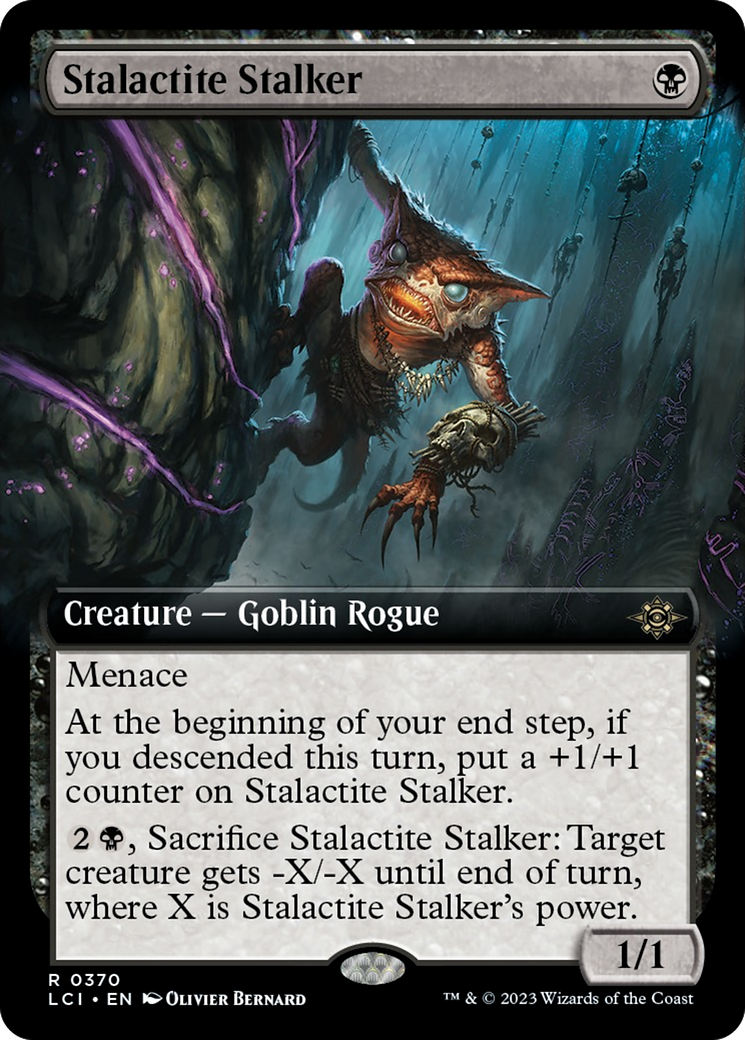 Stalactite Stalker (Extended Art) [The Lost Caverns of Ixalan] | Mindsight Gaming