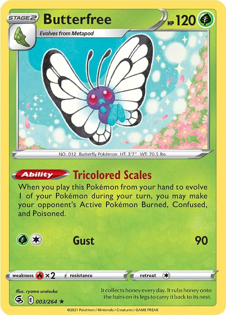 Butterfree (003/264) [Sword & Shield: Fusion Strike] | Mindsight Gaming