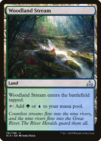 Woodland Stream [Rivals of Ixalan] | Mindsight Gaming