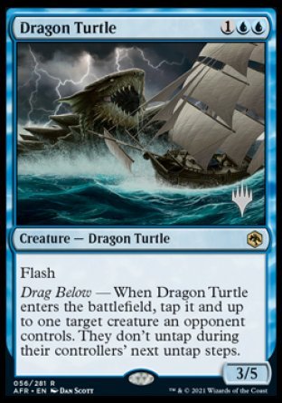 Dragon Turtle (Promo Pack) [Dungeons & Dragons: Adventures in the Forgotten Realms Promos] | Mindsight Gaming