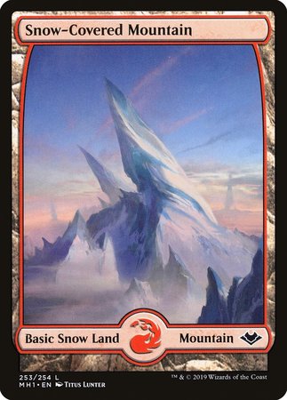 Snow-Covered Mountain [Modern Horizons] | Mindsight Gaming