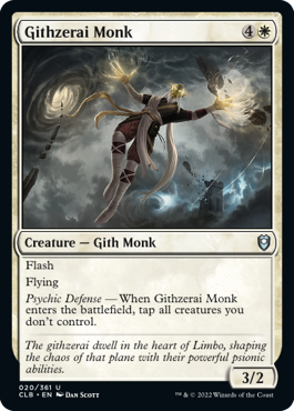 Githzerai Monk [Commander Legends: Battle for Baldur's Gate] | Mindsight Gaming