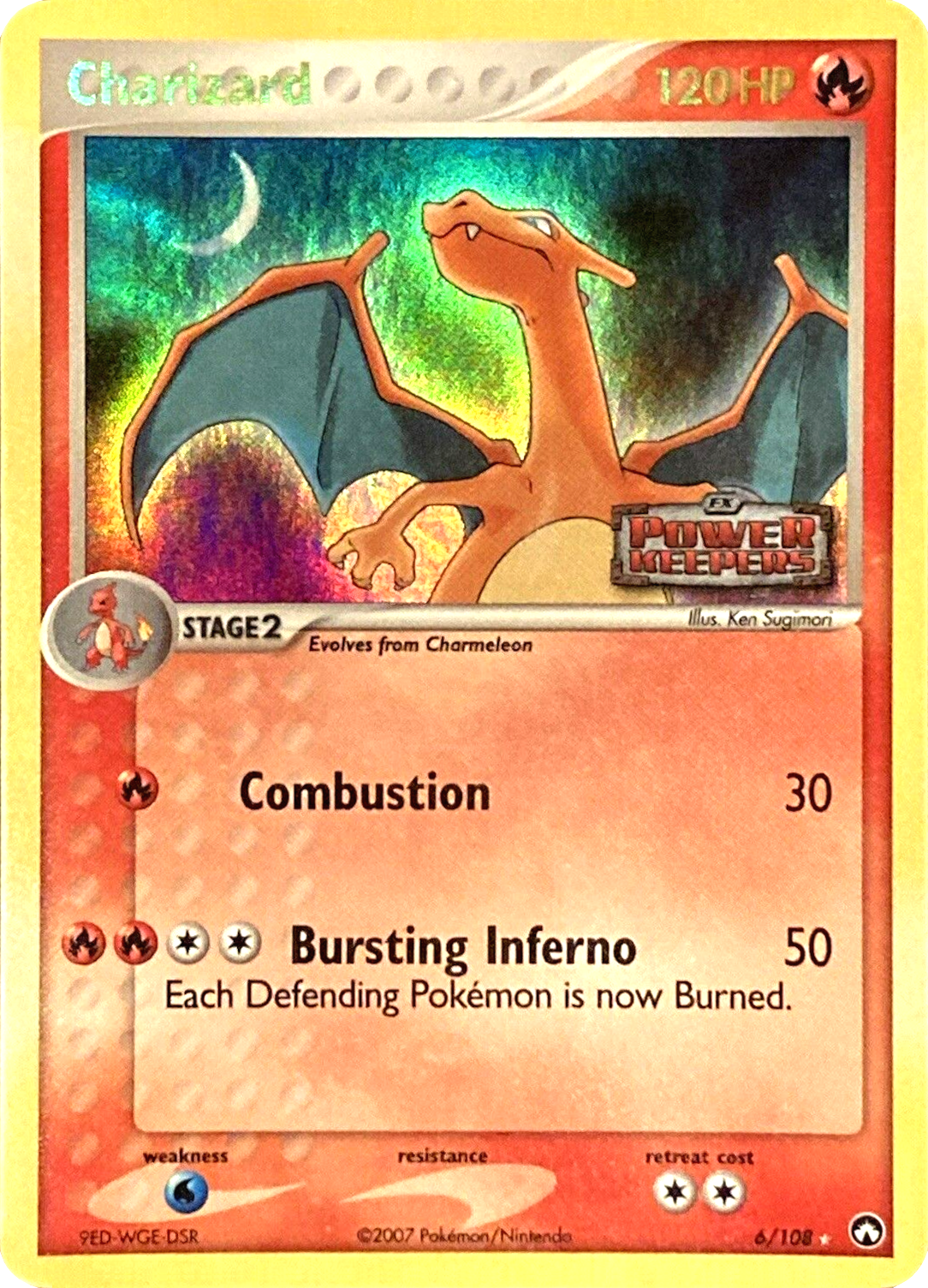Charizard (6/108) (Stamped) [EX: Power Keepers] | Mindsight Gaming