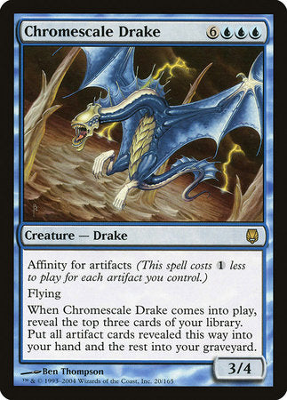 Chromescale Drake [Darksteel] | Mindsight Gaming