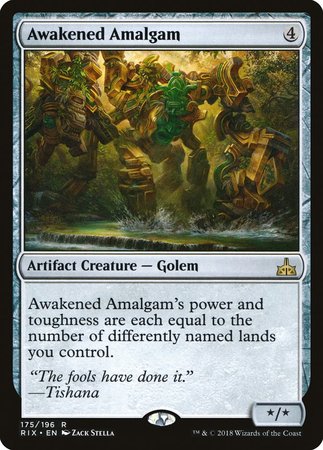 Awakened Amalgam [Rivals of Ixalan] | Mindsight Gaming