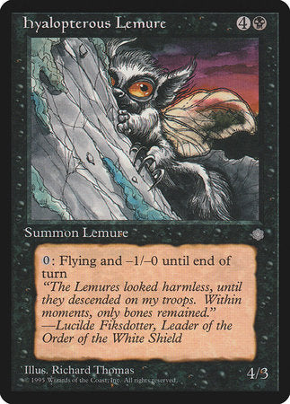 Hyalopterous Lemure [Ice Age] | Mindsight Gaming