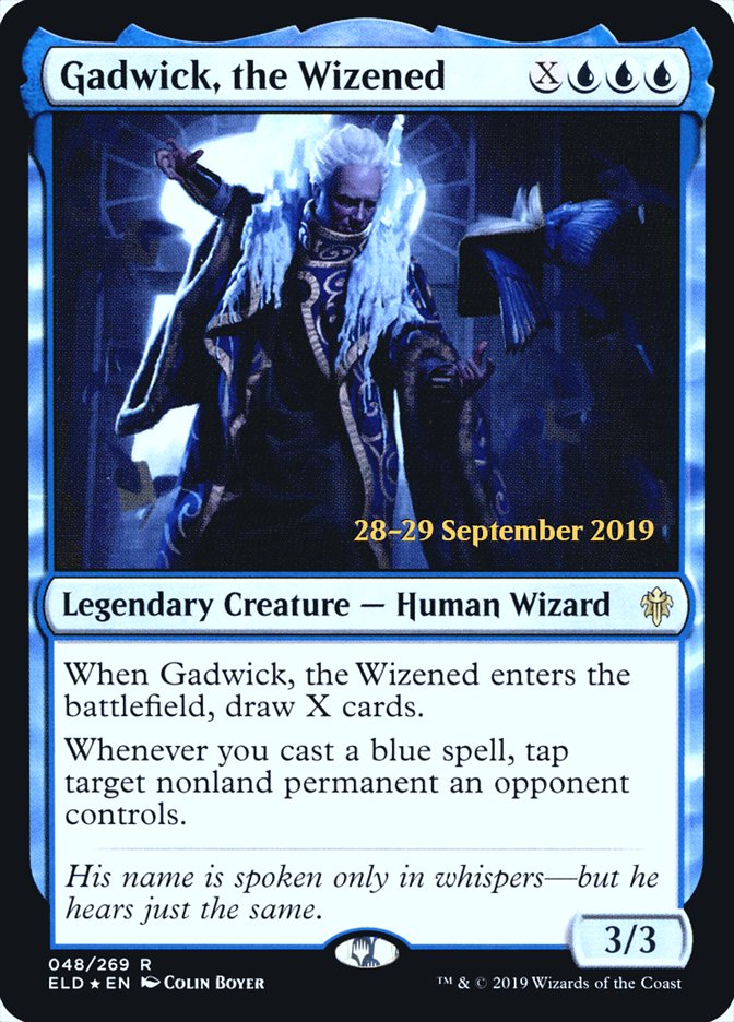 Gadwick, the Wizened  [Throne of Eldraine Prerelease Promos] | Mindsight Gaming