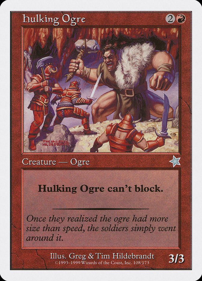 Hulking Ogre [Starter 1999] | Mindsight Gaming
