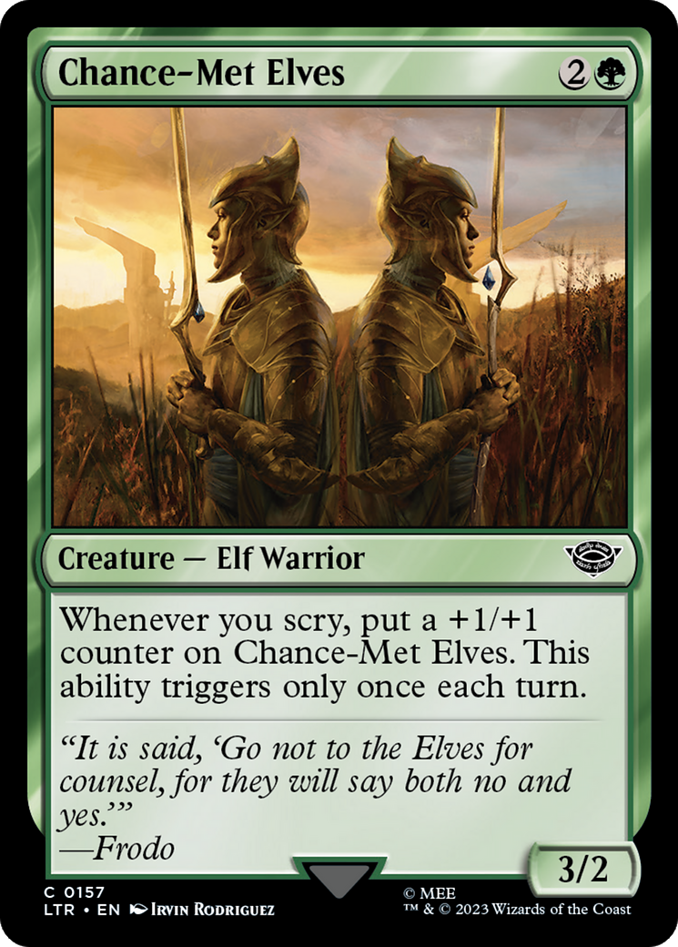 Chance-Met Elves [The Lord of the Rings: Tales of Middle-Earth] | Mindsight Gaming