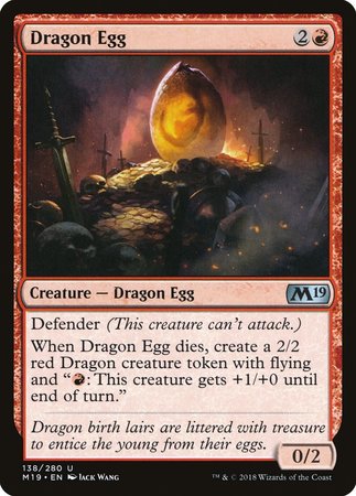 Dragon Egg [Core Set 2019] | Mindsight Gaming