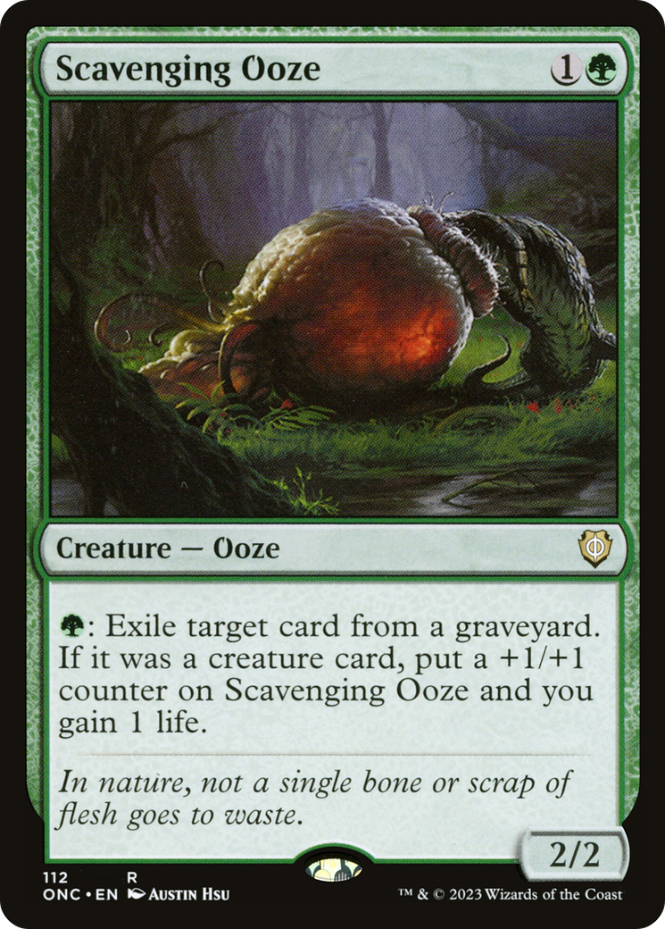 Scavenging Ooze [Phyrexia: All Will Be One Commander] | Mindsight Gaming