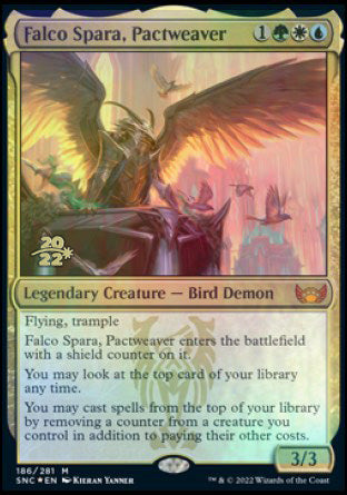 Falco Spara, Pactweaver [Streets of New Capenna Prerelease Promos] | Mindsight Gaming