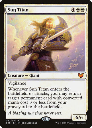 Sun Titan [Commander 2015] | Mindsight Gaming