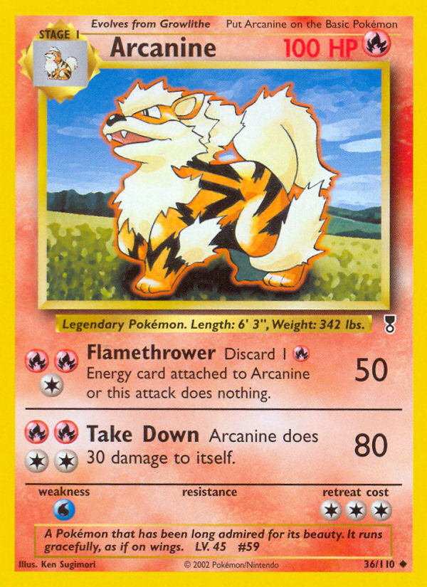 Arcanine (36/110) [Legendary Collection] | Mindsight Gaming