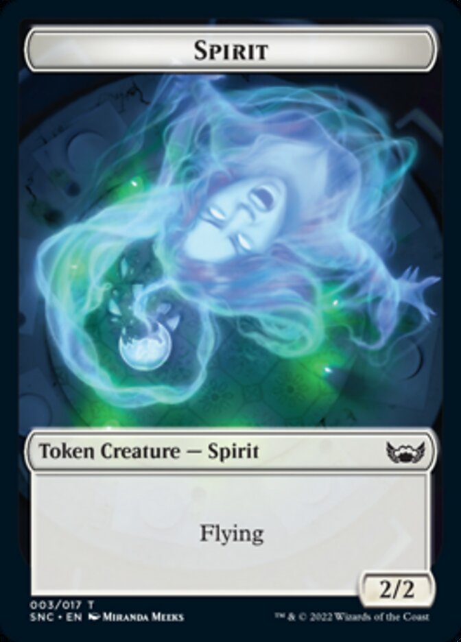 Treasure (015) // Spirit Double-sided Token [Streets of New Capenna Tokens] | Mindsight Gaming