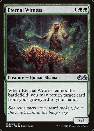 Eternal Witness [Ultimate Masters] | Mindsight Gaming