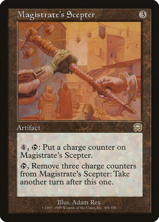 Magistrate's Scepter [Mercadian Masques] | Mindsight Gaming