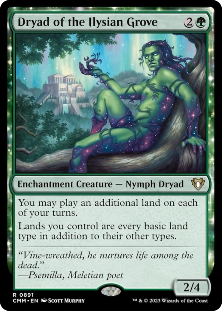 Dryad of the Ilysian Grove [Commander Masters] | Mindsight Gaming
