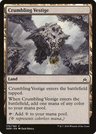 Crumbling Vestige [Oath of the Gatewatch] | Mindsight Gaming