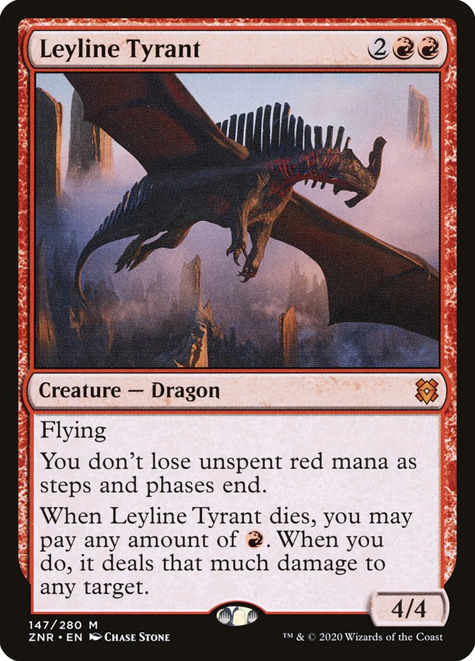 Leyline Tyrant [Zendikar Rising] | Mindsight Gaming