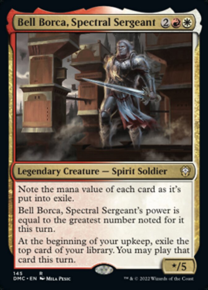 Bell Borca, Spectral Sergeant [Dominaria United Commander] | Mindsight Gaming
