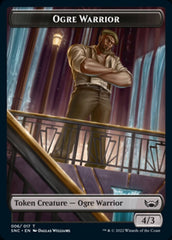 Ogre Warrior // Copy Double-sided Token [Streets of New Capenna Tokens] | Mindsight Gaming
