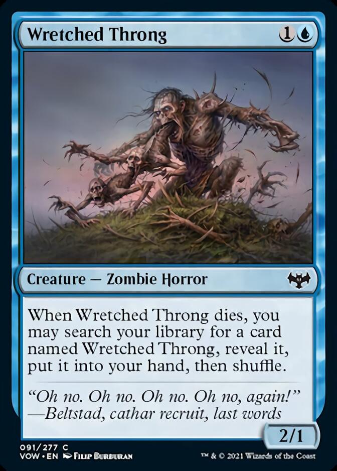 Wretched Throng [Innistrad: Crimson Vow] | Mindsight Gaming