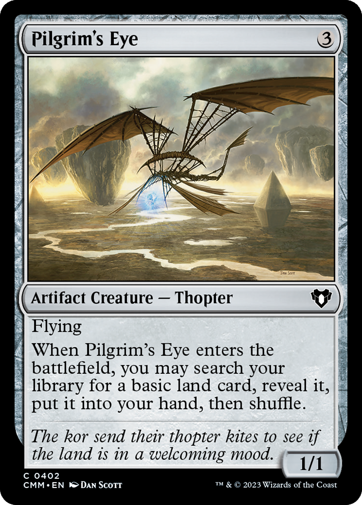 Pilgrim's Eye [Commander Masters] | Mindsight Gaming