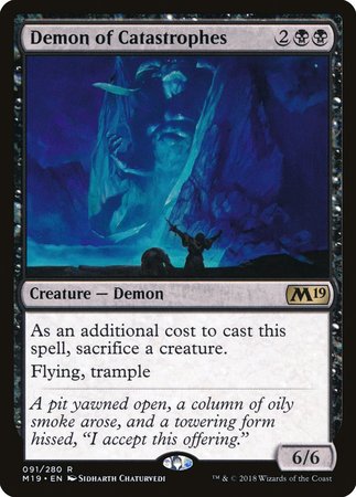 Demon of Catastrophes [Core Set 2019] | Mindsight Gaming
