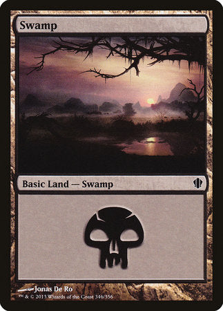 Swamp (346) [Commander 2013] | Mindsight Gaming
