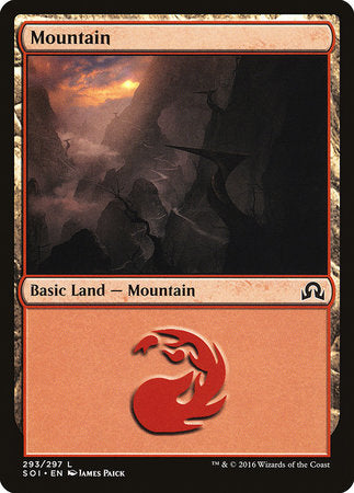 Mountain (293) [Shadows over Innistrad] | Mindsight Gaming