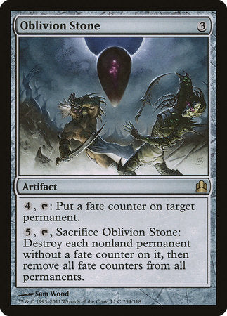 Oblivion Stone [Commander 2011] | Mindsight Gaming