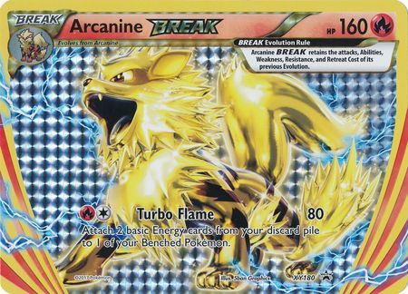 Arcanine BREAK (XY180) (Jumbo Card) [XY: Black Star Promos] | Mindsight Gaming