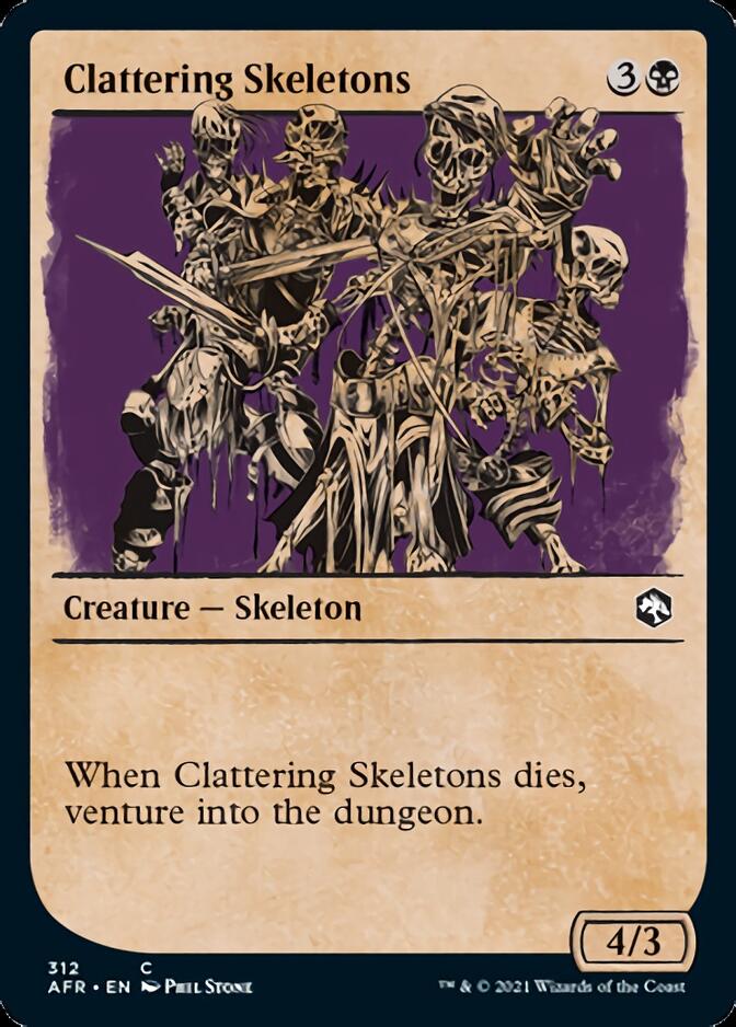 Clattering Skeletons (Showcase) [Dungeons & Dragons: Adventures in the Forgotten Realms] | Mindsight Gaming