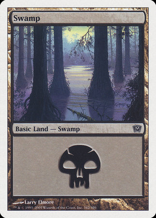 Swamp (342) [Ninth Edition] | Mindsight Gaming