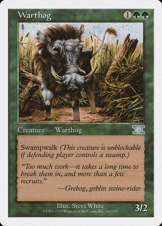 Warthog [Classic Sixth Edition] | Mindsight Gaming