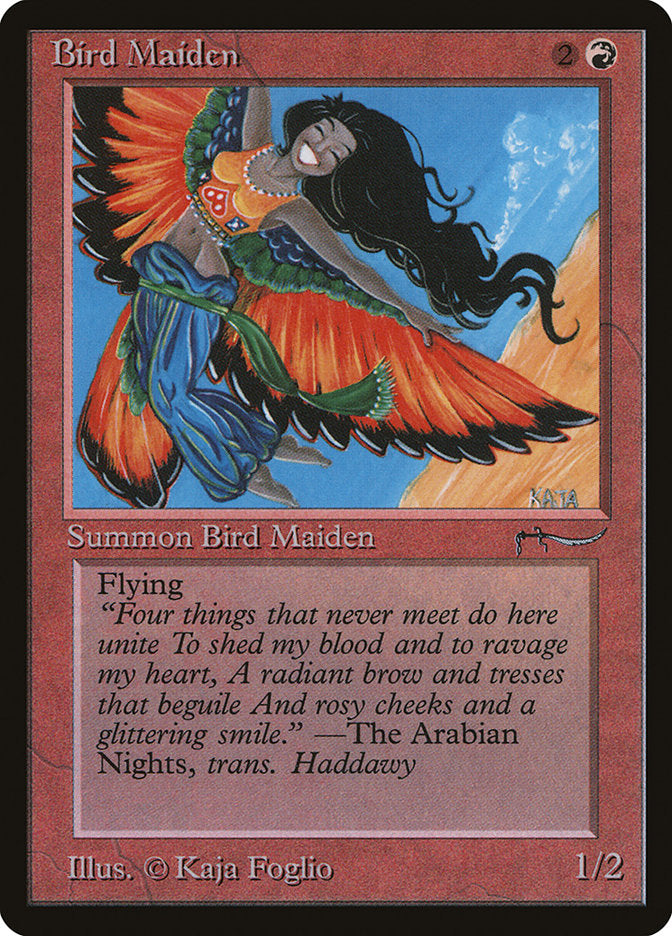 Bird Maiden (Dark Mana Cost) [Arabian Nights] | Mindsight Gaming