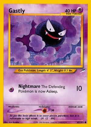 Gastly (65/105) [Neo Destiny Unlimited] | Mindsight Gaming