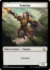 Elemental (9) // Vampire Double-Sided Token [March of the Machine Tokens] | Mindsight Gaming