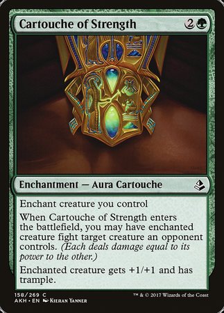 Cartouche of Strength [Amonkhet] | Mindsight Gaming
