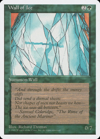 Wall of Ice [Fourth Edition] | Mindsight Gaming