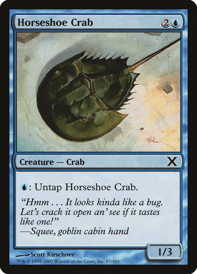 Horseshoe Crab [Tenth Edition] | Mindsight Gaming