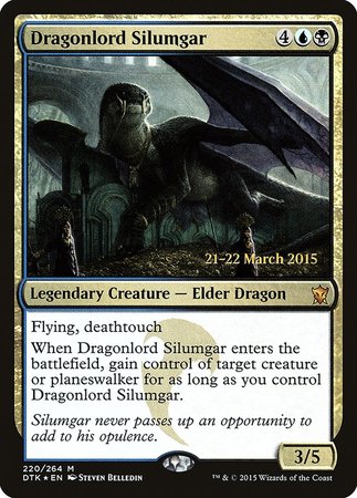 Dragonlord Silumgar [Dragons of Tarkir Promos] | Mindsight Gaming
