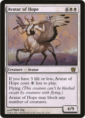 Avatar of Hope (Oversized) [Eighth Edition Box Topper] | Mindsight Gaming