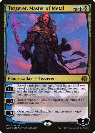 Tezzeret, Master of Metal [Aether Revolt] | Mindsight Gaming