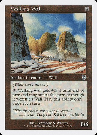 Walking Wall [Deckmasters] | Mindsight Gaming
