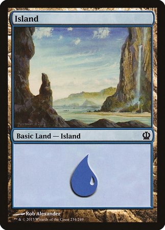 Island (234) [Theros] | Mindsight Gaming