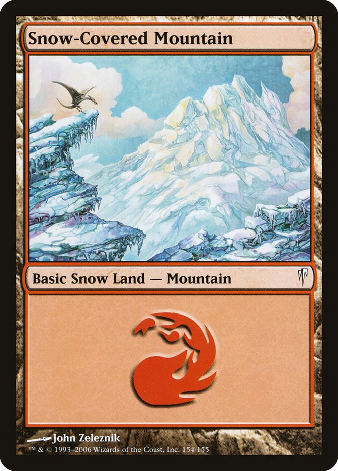 Snow-Covered Mountain [Coldsnap] | Mindsight Gaming